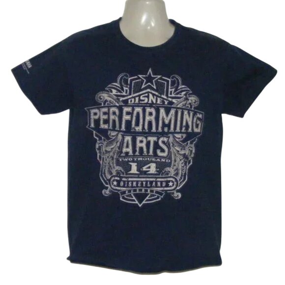 Disneyland ActorsPerforming Arts Tshirt M Navy Blue Ss 2014 Event